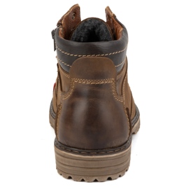 ABIS Chaussures chaudes pour hommes 197 marron brun 1 ABIS Chaussures chaudes pour hommes 197 marron brun 1