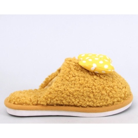 Chaussons enfant avec nœud, Enfant Jaune 1