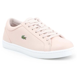 Chaussures lifestyle Lacoste Straightset Lace 317 3 Caw W 7-34CAW006015J beige 1
