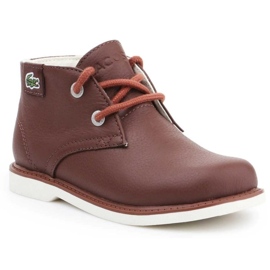 Lacoste Sherbrook Hi Sb Spc Jr 7-30SPC201177T brun noir 1
