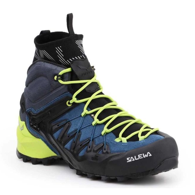 Chaussures de randonnée Salewa Ms Wildfire Edge Mid Gtx 61350-8971 bleu 1