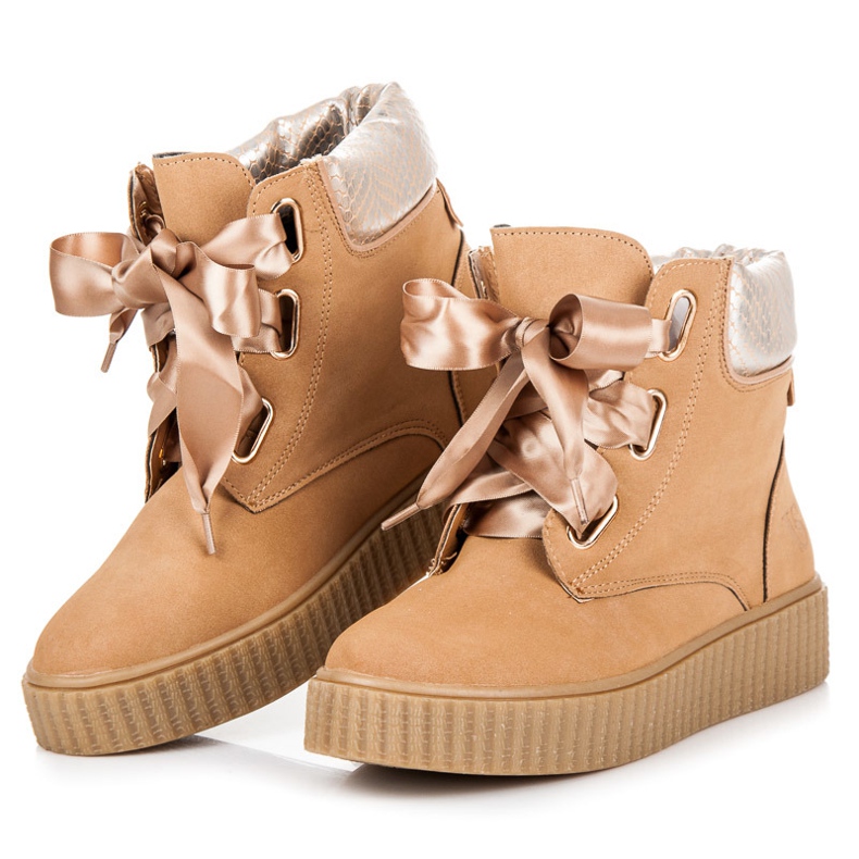 Vices Creepers à lacets brun 1