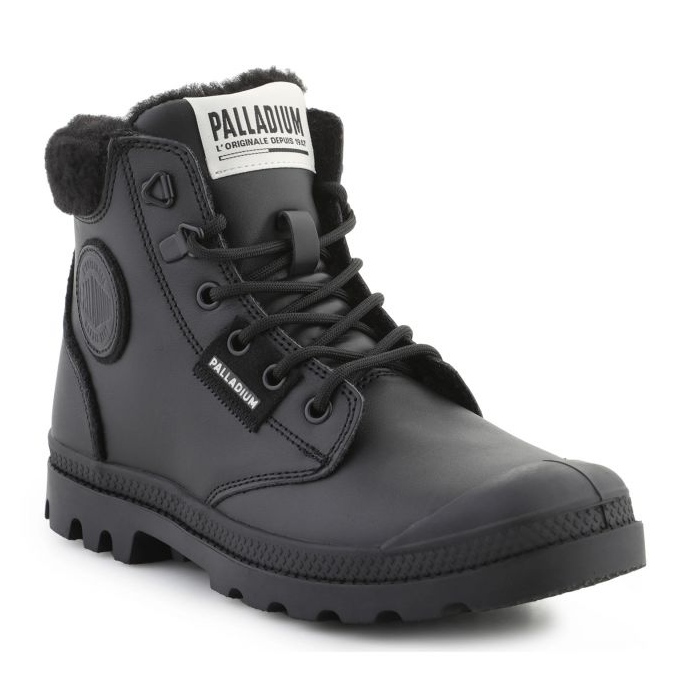 Chaussures Palladium Pampa Hi Snow Warm 94380-008-M noir 1