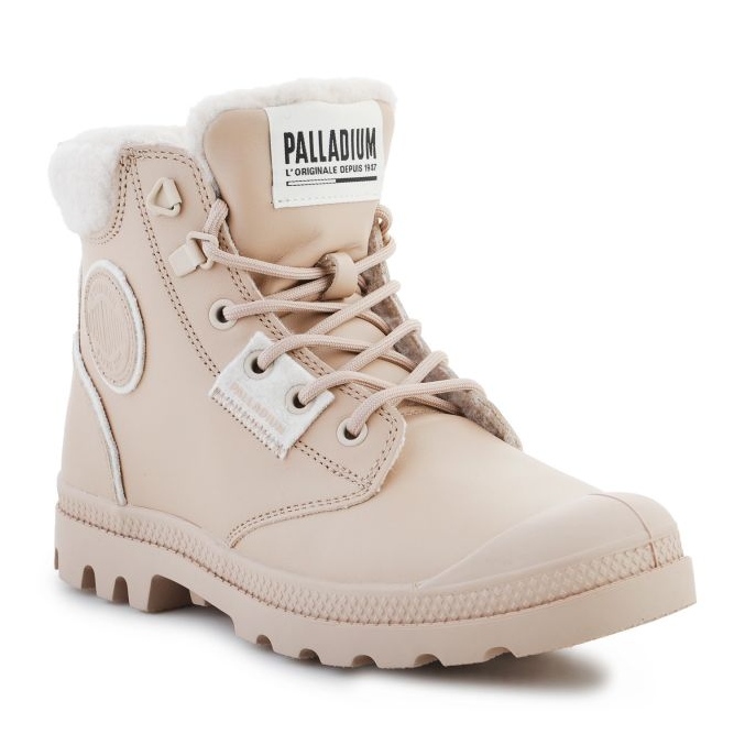 Palladium Pampa Hi Snow Warm 94380-235-M chaussures, beige 1