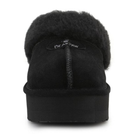 Pantoufles isolées pour femmes BearPaw Retro Loki 2487W-884 noir le noir 2