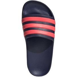 Chaussons enfant Adidas Adilette Aqua, bleu marine 1