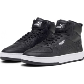Puma Caven 2.0 Mid Wtr baskets pour hommes, chaussures de sport montantes, noir (392333-02) 2