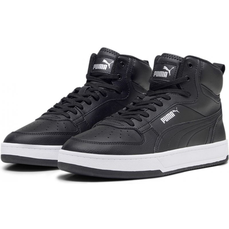 Puma Caven 2.0 Mid Wtr baskets pour hommes, chaussures de sport montantes, noir (392333-02) 2