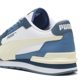 Chaussures Puma St Runner v4 L 399068-03 blanche 1