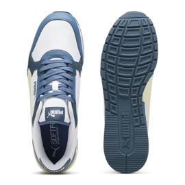 Chaussures Puma St Runner v4 L 399068-03 blanche 2