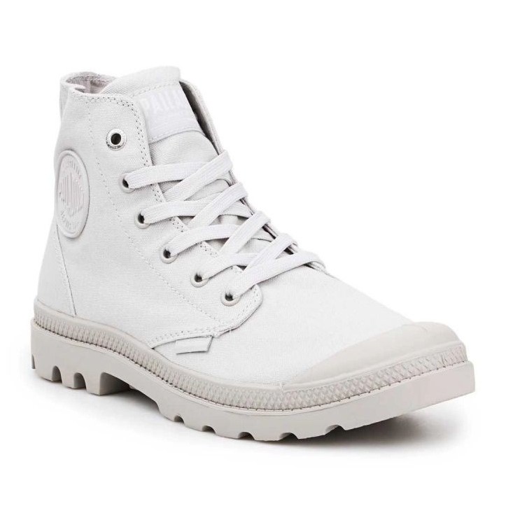 Chaussures Palladium Pampa Hi Mono Moonstruck 73089-055 blanche 1 Chaussures Palladium Pampa Hi Mono Moonstruck 73089-055 blanche 1