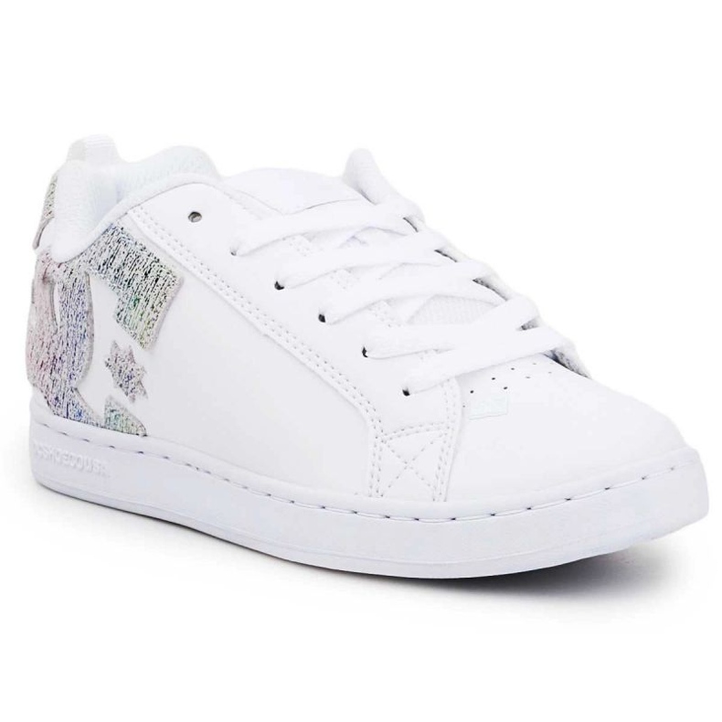 Chaussures DC Court Graffik 300678-TRW blanc 1