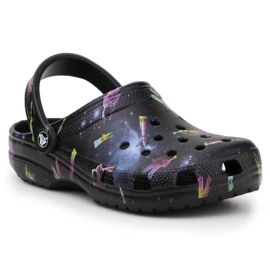 Tongs Crocs Classic Out Of This World Ii 206818-001 le noir 1