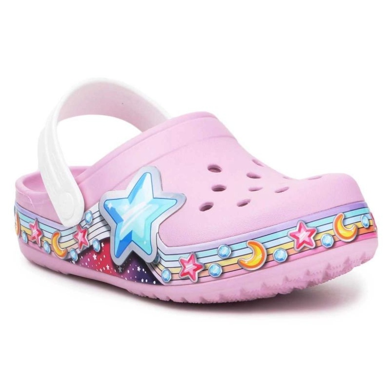 Crocs Fl Star Band Clog Jr 207075-6GD rose 1