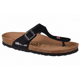 Tongs Geographical Norway Sandalias Esclavas Bios W GNW20408-01 le noir 1