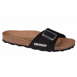 Geographical Norway Sandalias Bios Pala Hebilla tongs W GNW20410-01 le noir 1