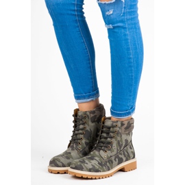 Mckeylor Trappeuses camo pour femmes vert 1