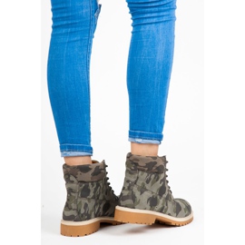 Mckeylor Trappeuses camo pour femmes vert 2