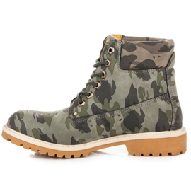 Mckeylor Trappeuses camo pour femmes vert 4