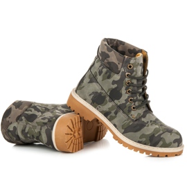 Mckeylor Trappeuses camo pour femmes vert 6