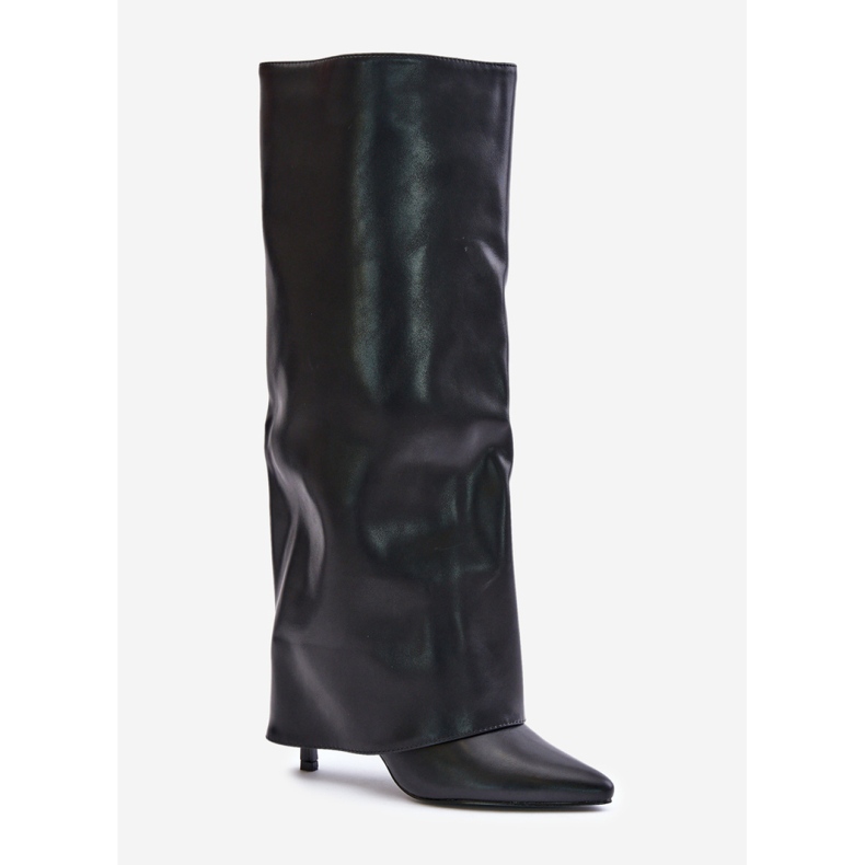 Modèle C-343 Bottes noires le noir 2