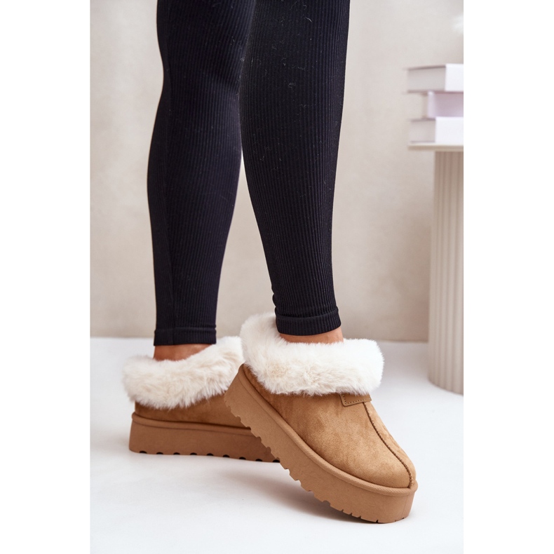 Bottes de neige Modèle VL245P Camel brun 1