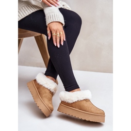 Bottes de neige Modèle VL245P Camel brun 2
