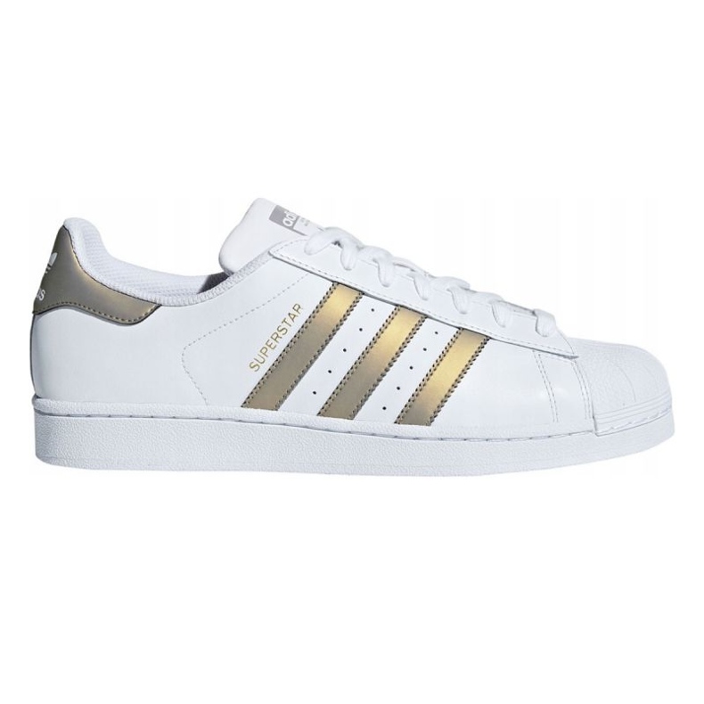 Chaussures Adidas Superstar W D98001 blanc 1
