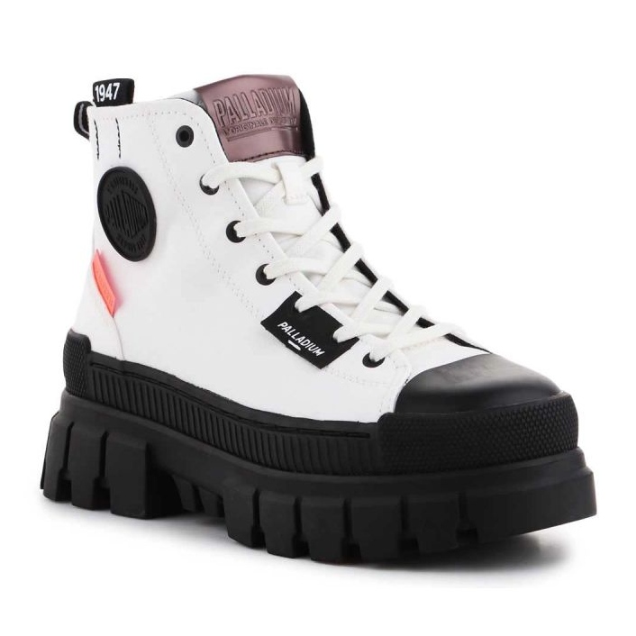 Palladium Revolt Hi Tx W Star Chaussures blanches 97242-116-M 1