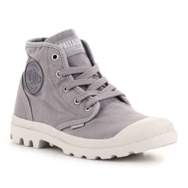 Palladium Us Pampa Hi F 92352-071-M Chaussures en flanelle grise 1