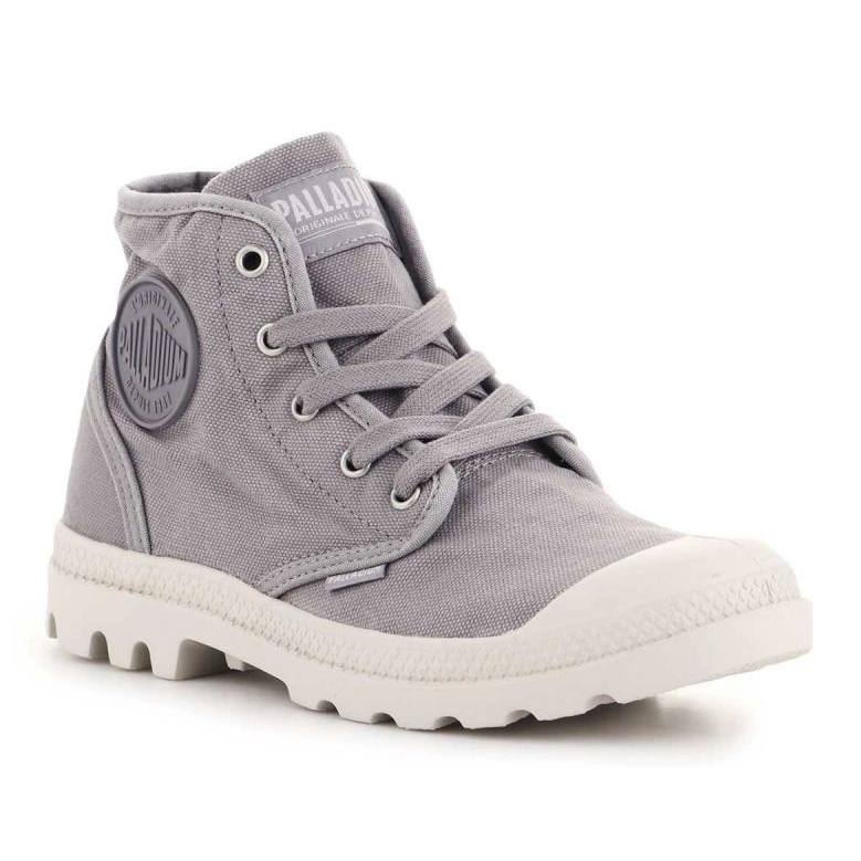 Palladium Us Pampa Hi F 92352-071-M Chaussures en flanelle grise 1
