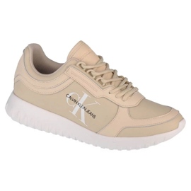 Chaussures à lacets Calvin Klein Runner YW0YW00375-AEO beige 1 Chaussures à lacets Calvin Klein Runner YW0YW00375-AEO beige 1