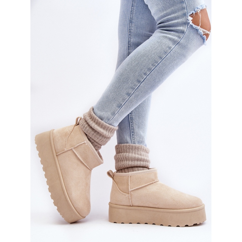 Corcoran 2818/BY1201 Bottes de neige beige clair 2