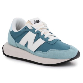 New Balance W WS237DI1 blanche bleu vert 1