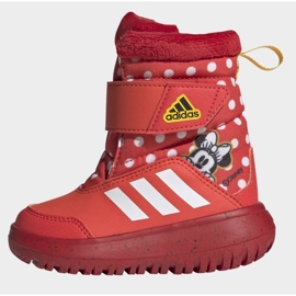 Chaussures Adidas Winterplay Disney Minnie Jr IG7191 rouge 1