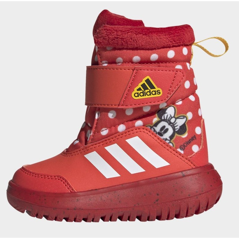 Chaussures Adidas Winterplay Disney Minnie Jr IG7191 rouge 1