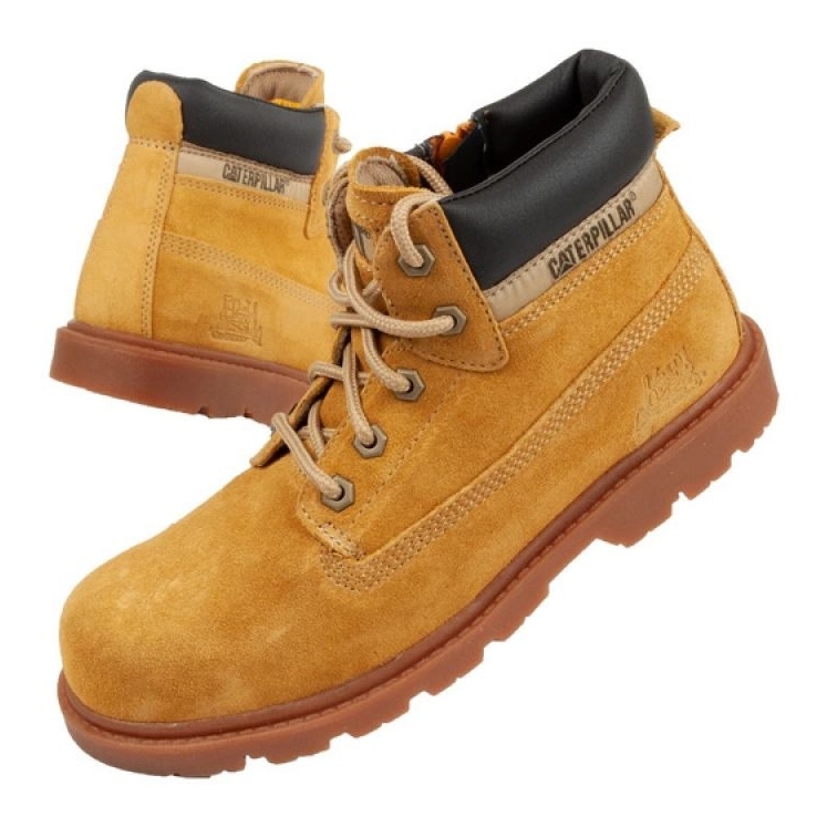 Bottes d'hiver Caterpillar jaune 1