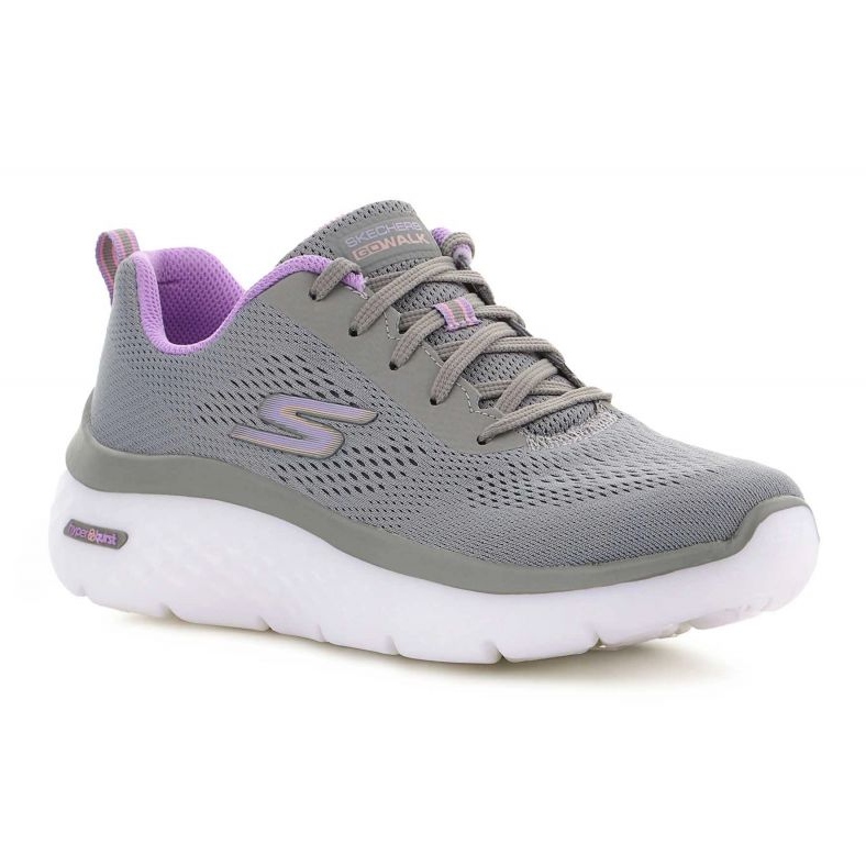 Chaussures Skechers Hyper Burst 124578-GYPR violet 1