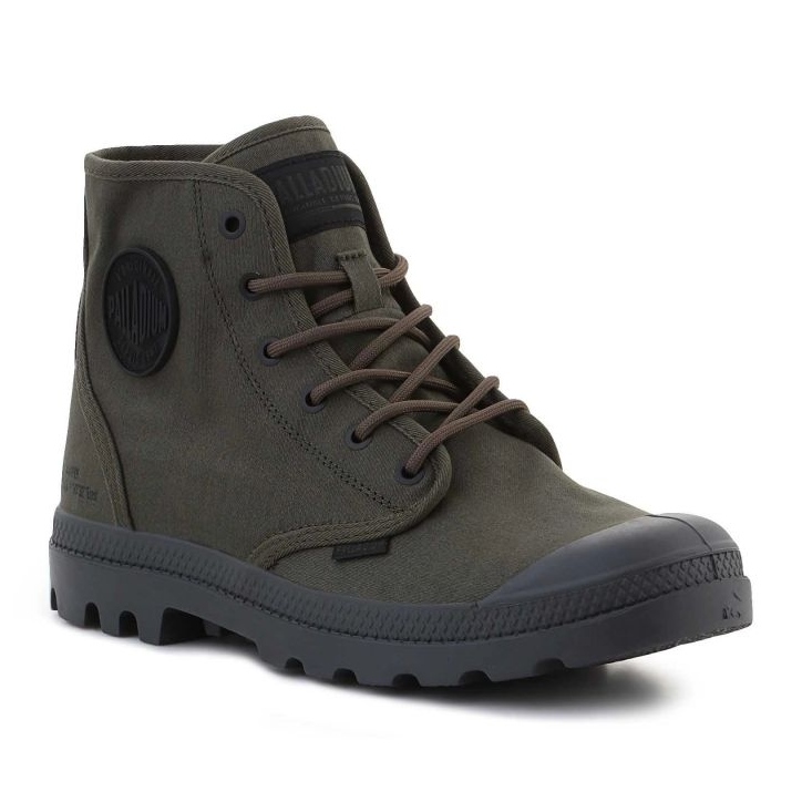 Chaussures Palladium Pampa Hi Htg Supply 77356-325-M vert 1