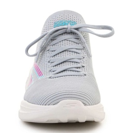 Chaussures Skechers Go Run Fast Brisk Day 128186-LGPR gris 2