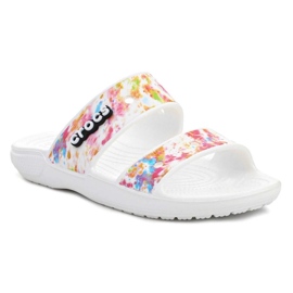 Crocs Classic Tie Dye Graphic Sandale W 207283-928 multicolore 1