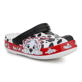 Crocs Fl 101 Dalmatiens Sabot Enfant 207483-100 blanche 1