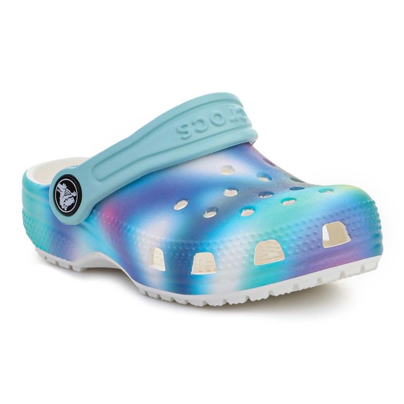 Tongs Crocs Classic Solarized Kids Clog 207588-94S bleu 1