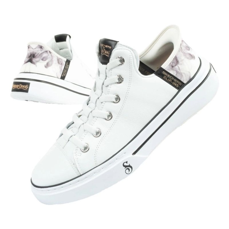 Skechers Slip-Ins 251016 baskets, blanc blanche 1