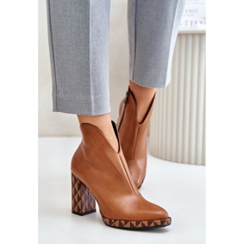 Bottes chaudes pour femmes Laura Messi 2836 marron brun 1