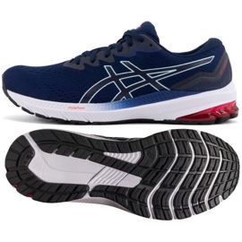 Chaussures de course Asics GT-1000 11 1011B354-403 bleu 1