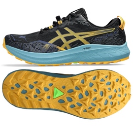 Asics Fuji Lite 4 M 1011B698 001 chaussures de course le noir 5