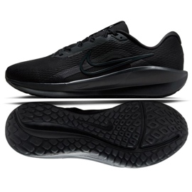 Chaussures Nike Downshifter 13 M FD6454-003 le noir 1
