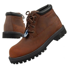 Skechers Bottes pour hommes 205274/CDB marron brun 1