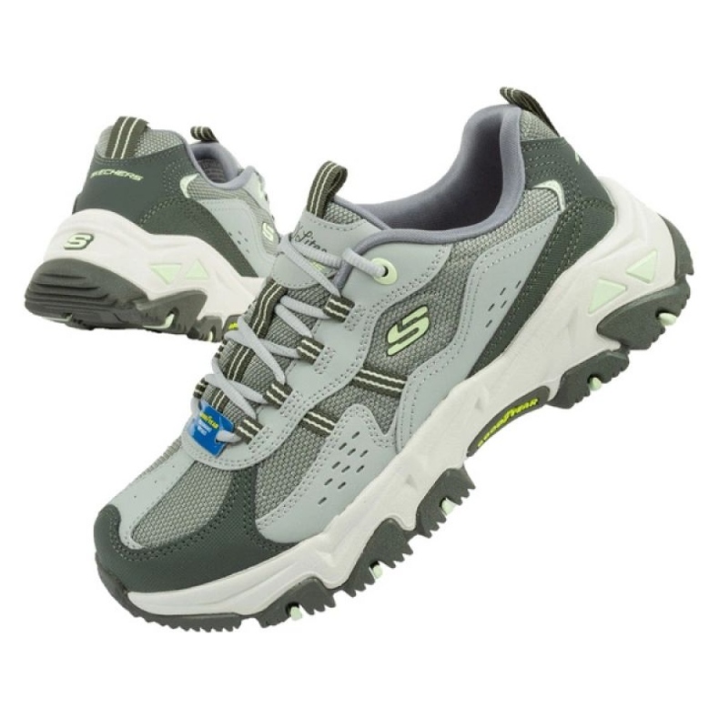 Skechers 180128/GRMT Chaussures de trekking et de sport pour femmes, vert 1